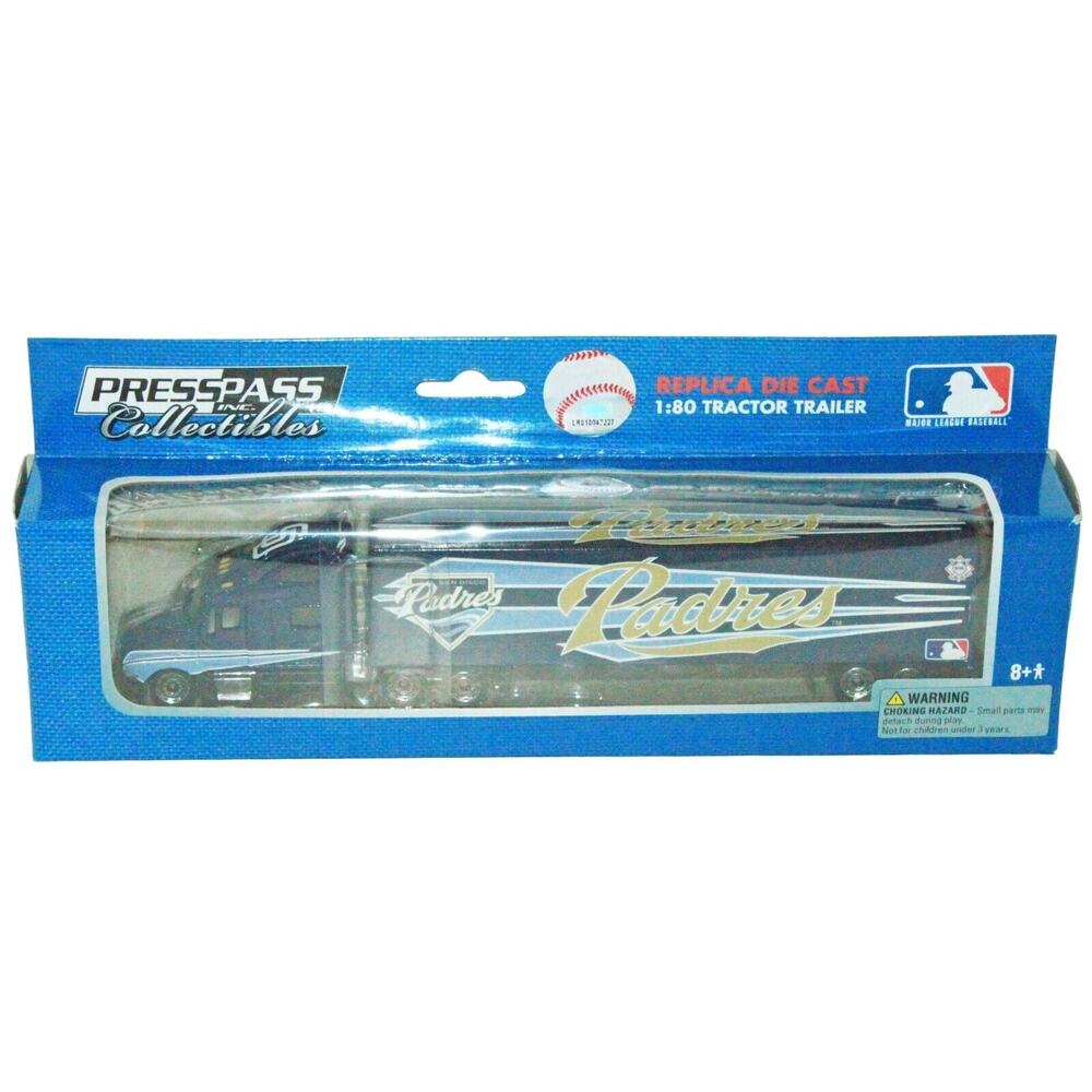Vintage San Diego Padres MLB Baseball - 1:80 Diecast Truck Upper Deck 2009